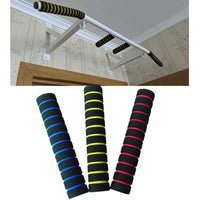 New 1Pair 22cm Long Home Workout Equipment Horizontal Bar Grips Sponge Foam Handle Bar Gym Fitness Pull Up Bar Accessories